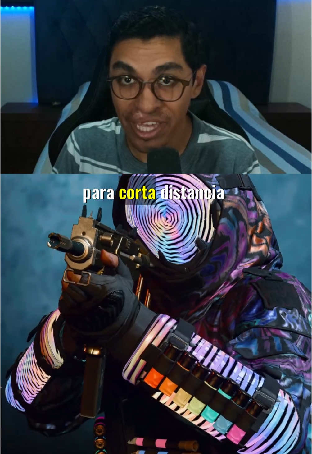 A post by @itsroyaltyg on TikTok caption: LAS 5 MEJORES CLASES PARA CORTA DISTANCIA! #warzone #warzoneclips #warzonebestclips #warzonefunnyclips #warzoneloadout #warzonetips #callofduty #callofdutywarzone #codwarzone #parati #foryou #fy #gamerentiktok 