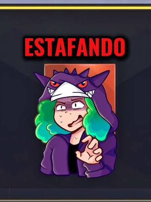 A post by @lachama4_ff on TikTok caption: ESTAFADOTA ME VI 🤡🤣 #lachama4_ff #codmobile 