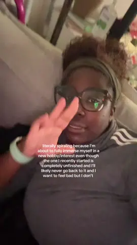 A post by @lasharinthemaking on TikTok caption: and that’s on what is probably undiagnosed ADHD 🙃