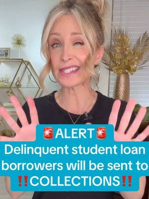 A post by @lisaremillard on TikTok caption: #studentloanforgiveness #studentloans #departmentofeducation Dept of Education says is your federal student loan is still in default in the next two weeks you are going to be sent to collections. This video explains the announcement and what you need to know. 