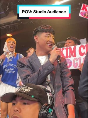 A post by @itsshowtimena on TikTok caption: POV: Part ka ng Madlang Audience at kasama mo ang Showtime Fam sa opening spiels #ItsShowtime #ABSCBN #ViceGanda 