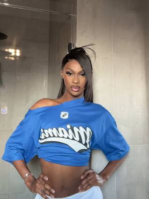 A post by @itskamo_ww on TikTok caption: What I will do is get a scissor! Chop my hair up and my clothes up! And BEAT THE HECK OUTTA MY FACE! 🙃 Tyla too good also!!