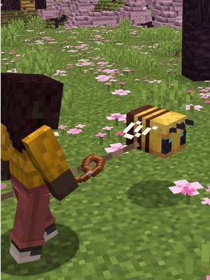 A post by @minecraft on TikTok caption: OOO another mob, OOO another mob! ✨   Leash multiple mobs together or attach them to entities like boats now available in Bedrock beta/preview. Learn more with the link in our bio! #minecraft 
