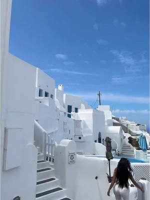 A post by @itsnorel on TikTok caption: Santoriniiii🇬🇷🫠 @Fashion Nova  Agua Fresca Halter Top - White/combo #publicite 