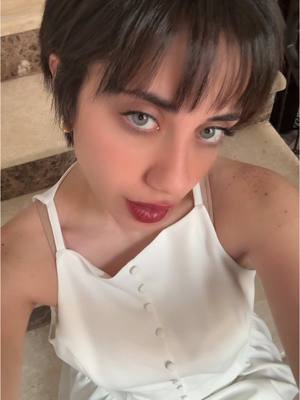 A post by @sallyalawady1 on TikTok caption: New hair,new life😌