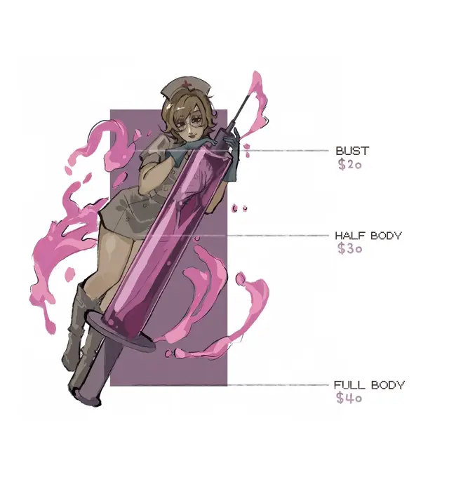 A post by @jayoat on TikTok caption: 2/5 slots available!!! You can message me on instagram: vmprvel, or on discord: fishstick.77  I receive payment thru paypal only (USD) I require 50% of payment before starting, then the other half once i finish. an additional character would be 50% of that price! for example: an additional character of a full body would be another $25 so $75 total for 2 full bodies. fully colored/rendered: TAT: 2 days - 2 weeks.  I can draw a range of styles! i offer different coloring styles as well to one’s liking.. i’ll draw u pretty much anything LOL #art#drawing#commissionsopen#artcommission#commission#digitalart#fyp#foryoupage#anime#manga#oc#clipstudiopaint#arcane#haikyuu#kurootetsurou#caitlynnkiramman#leagueoflegends#artist