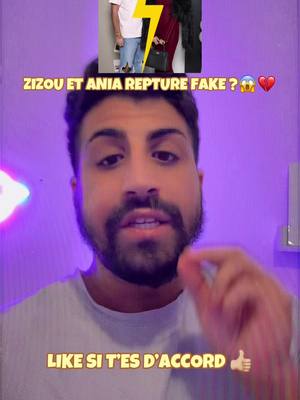 A post by @ramousoff on TikTok caption: Zizou et Ania c’est totalement faux, c’est une mise en scène, je dis la vérité 😱💔😳 ##pourtoi##storytime##foryoupage##couple##fyp