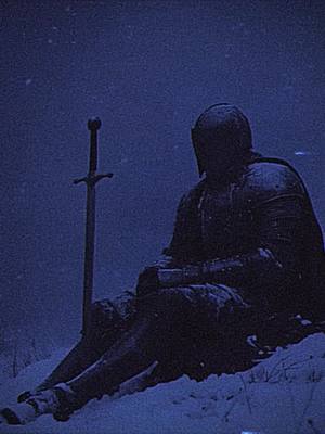 A post by @s1mplyzzzz on TikTok caption: Deathwish #darkfantasy #retro #nostalgia #dreamcore #weirdcore #darkfantasyaesthetic #80s #knights 