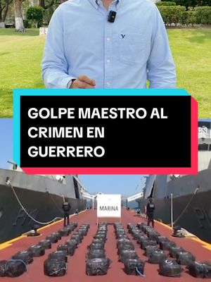 A post by @manuelpedrerooficial on TikTok caption: GOLPE MAESTRO AL CRIMEN CON DECOMISO DE HARFUCH EN GUERRERO | MANUEL PEDRERO 
