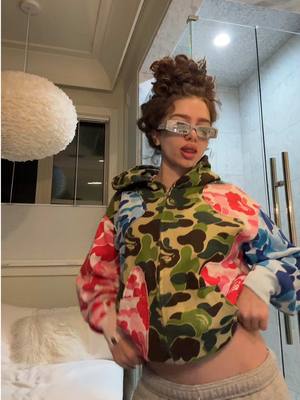 A post by @demitrakalogeras on TikTok caption: Stole Eli’s cool glasses 
