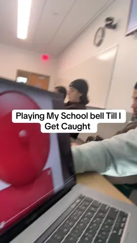 A post by @kingcarlx on TikTok caption: Who wants the chain? Picking one comment! #schoolprank #schoolbell #funny #lmao #tiktokpartner 