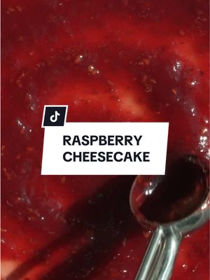 A post by @crumbl on TikTok caption: A true, classic vanilla cheesecake baked over a buttery graham cracker crust, then topped with a tangy mouth-watering raspberry spread and a dollop of whipped cream. Tag someone you'd share this fruity treat with! 😋 #Crumbl
