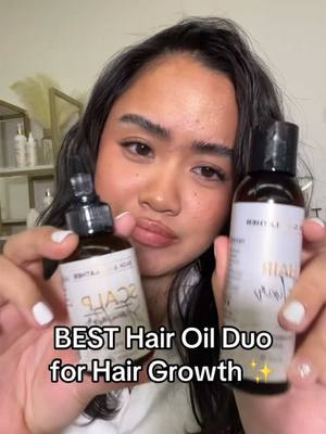 A post by @baskandlatherco on TikTok caption: Name a better duo for stronger, longer hair. WE’LL WAIT 😌 Our Scalp Stimulator and Hair Elixir are the perfect combination for growing your hair and retaining length. *Results may vary  #baskandlatherco #fyp #haircareproduct #healthyhair #haircaretips #thickerhairgrowth 