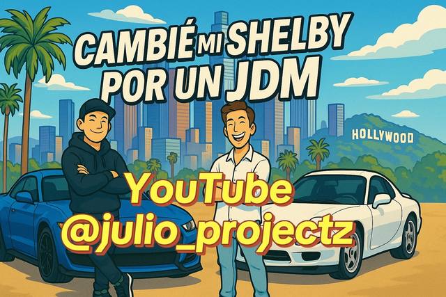 A post by @julio_nyc on TikTok caption: Mi gente nuevo video en YouTube espero lo disfruten  Muchas gracias por siempre apoyarme!  Me encanta la fotografía y soy un loco por los carros!  #super_cars #jdm #julio_LA #julio_nyc 