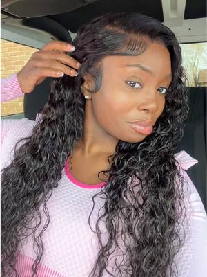 A post by @orianaasmr on TikTok caption: Best 360 Wig on Amazon. Hair: 26 Inch Ebarly hidden strap 360 water wave wig. 🔗 in bio. Hair from @Ebarly Hidden Strap 360 Wig  #ebarlyhair #ebarlyhiddenstrap360wig #ebarlydrawstringwig #360wig #360lacewig #drawstring360lacewig #360gluelesswig #360wiginstall #waterwavewig #fyp