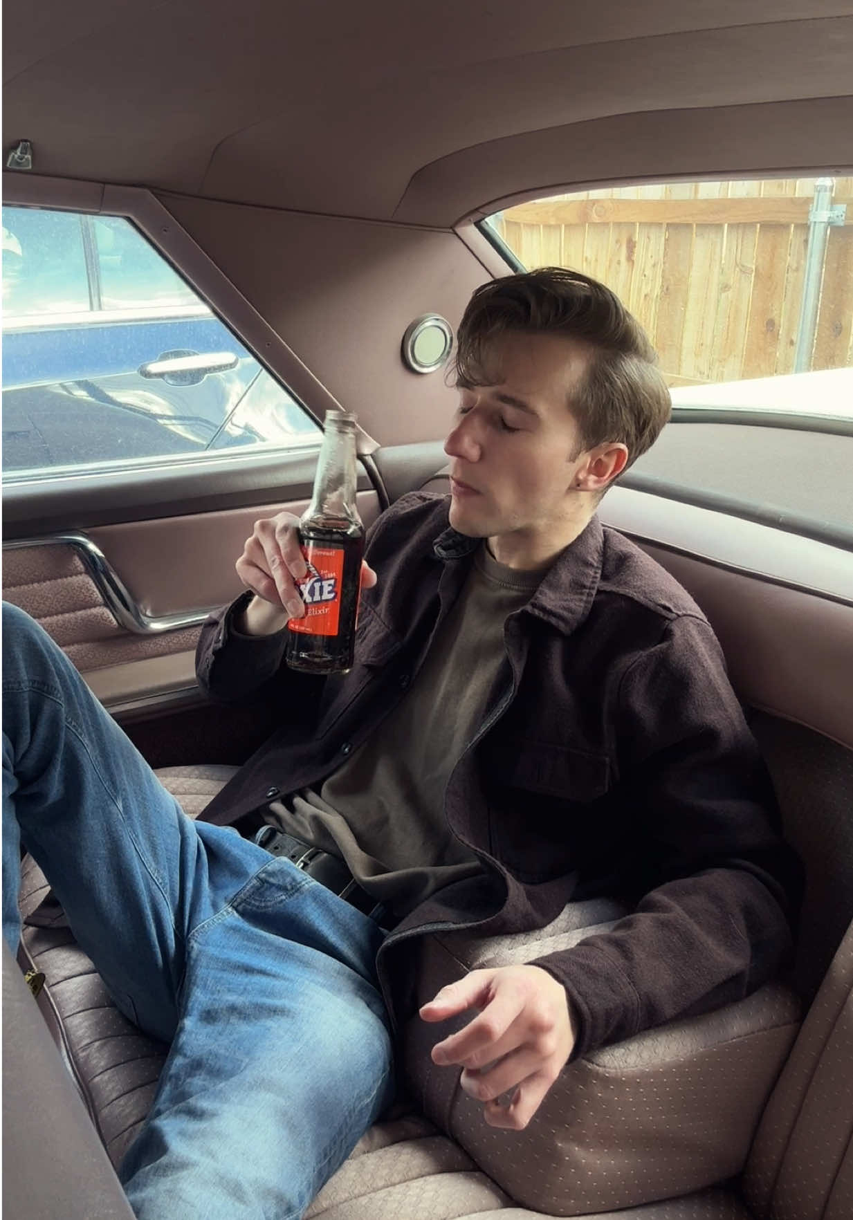 A post by @bdylanhollis on TikTok caption: A 1963 backseat review 