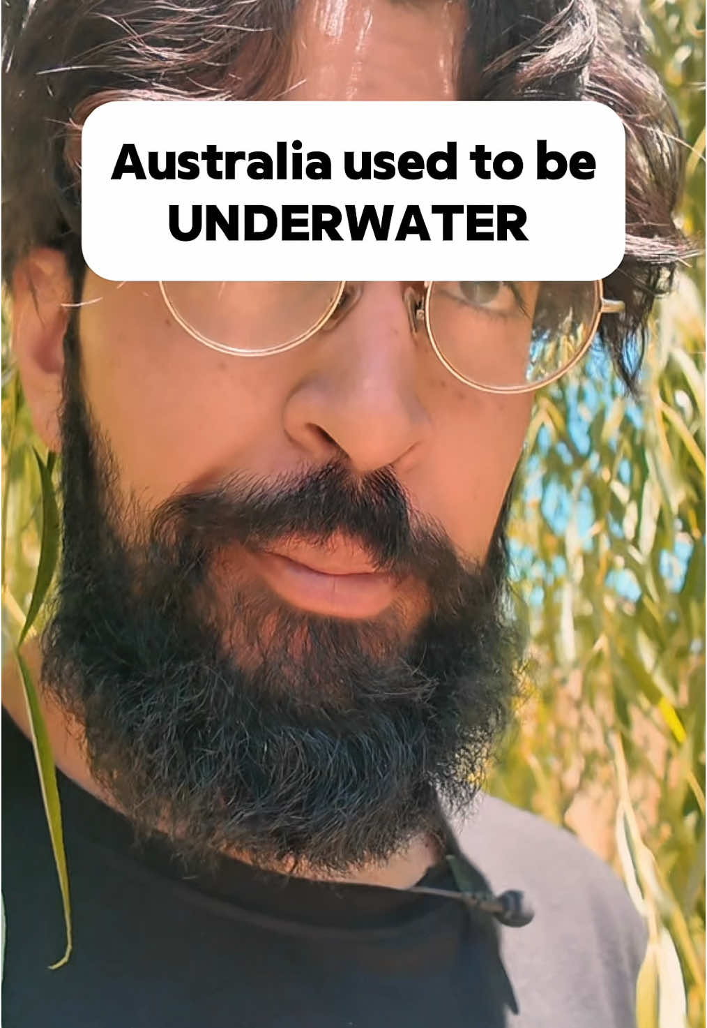 A post by @aslanpahari on TikTok caption: Australia used to be underwater! #history #australia #prehistoric #archaeology 