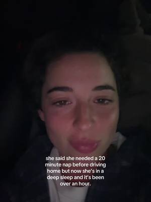 A post by @sam_wyatt on TikTok caption: like okay babe ig we can just sleep here tonight 🙂‍↕️
