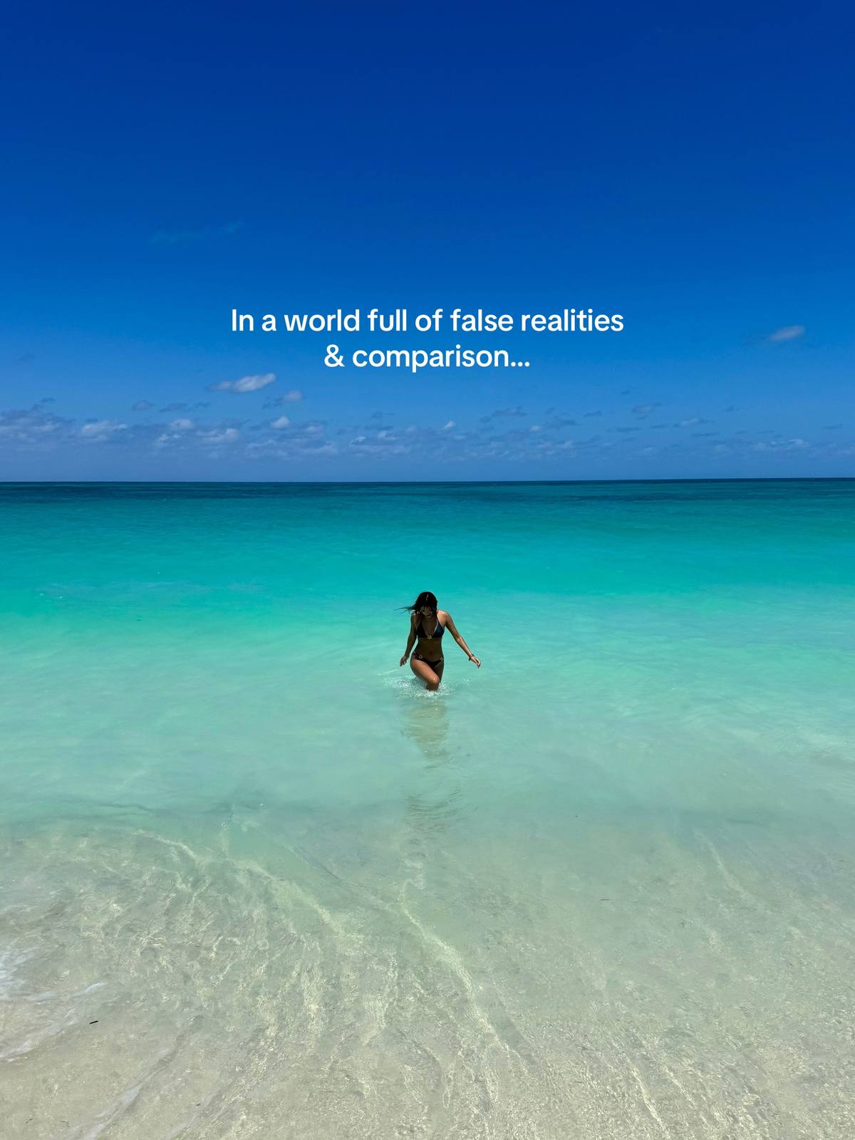 A post by @mial1cious on TikTok caption: Read this as if God was talking to u:  My child, I place desires in your heart because I want to see you achieve them. But remember, the path to fulfilling these desires may come with challenges to shape you and strengthen your faith. If you were not capable of fulfilling those desires, they would not be in your heart. The journey, the struggles, and the growth along the way are all part of my plan for you. Trust that every step, every difficulty, is for your ultimate good. Keep moving forward, for I am with you every step of the way.