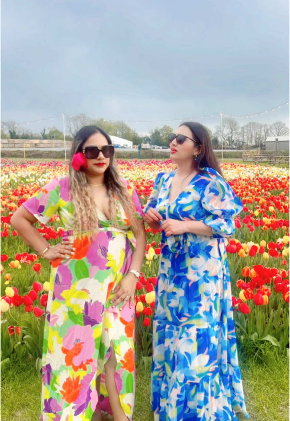 A post by @bmlabb01 on TikTok caption: Hosh najaney la 😅🤭@Kanchhi Chhori  #tulipfarm #fyp #nepalitiktok #fakauchakafley #nepalitrendingsong #dhansukyoraaplefakauxkaflejanukinajanu 