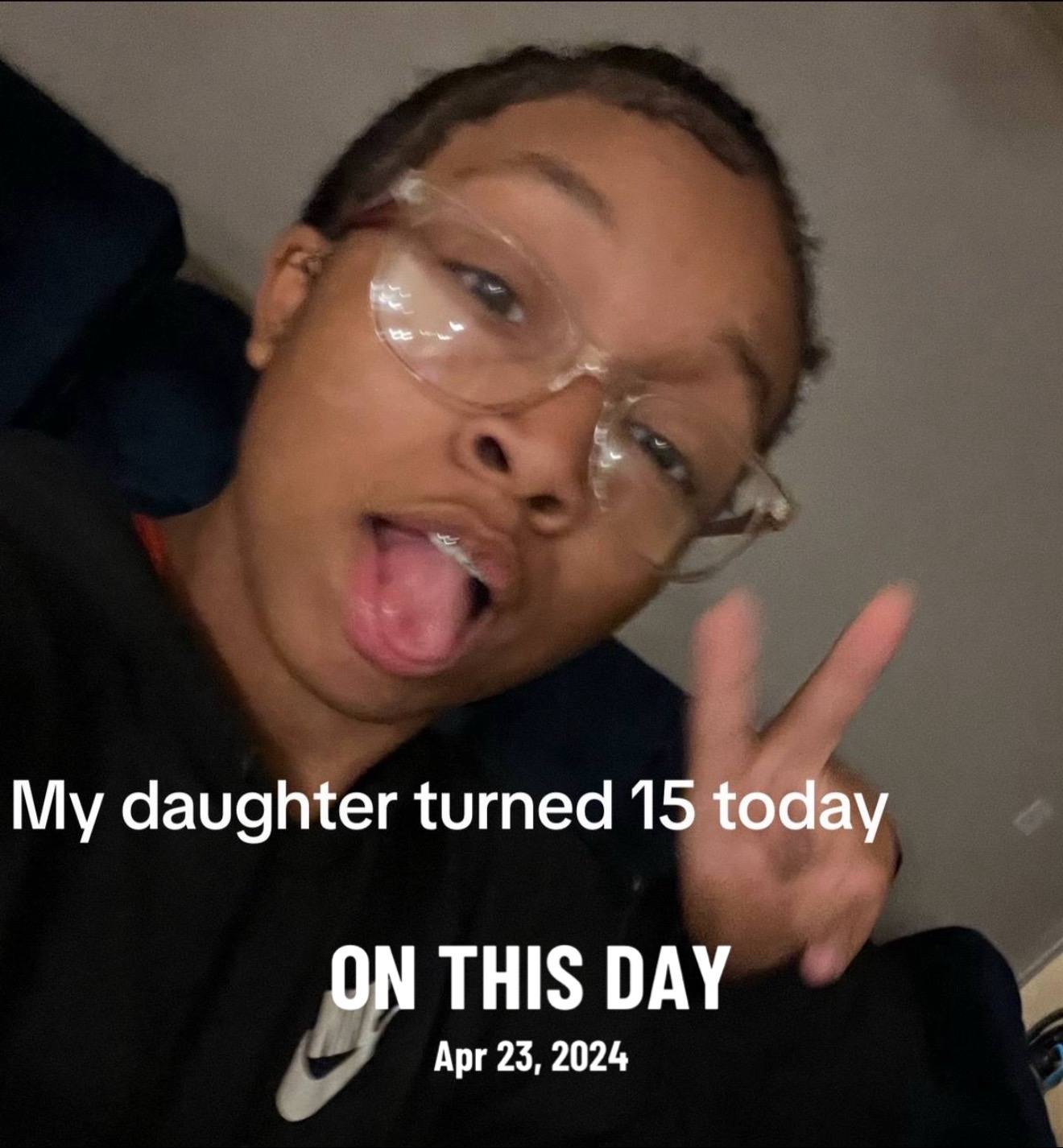 A post by @kingnaftali on TikTok caption: #onthisday a year later now my baby is 16 I love being a daddy #thenaftali #kingnaftali 