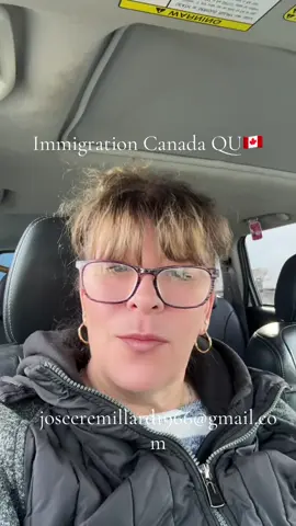 A post by @josee.remillard66 on TikTok caption: Immigration #Canada#Quebecjoseeremillard1966@Gmail.com