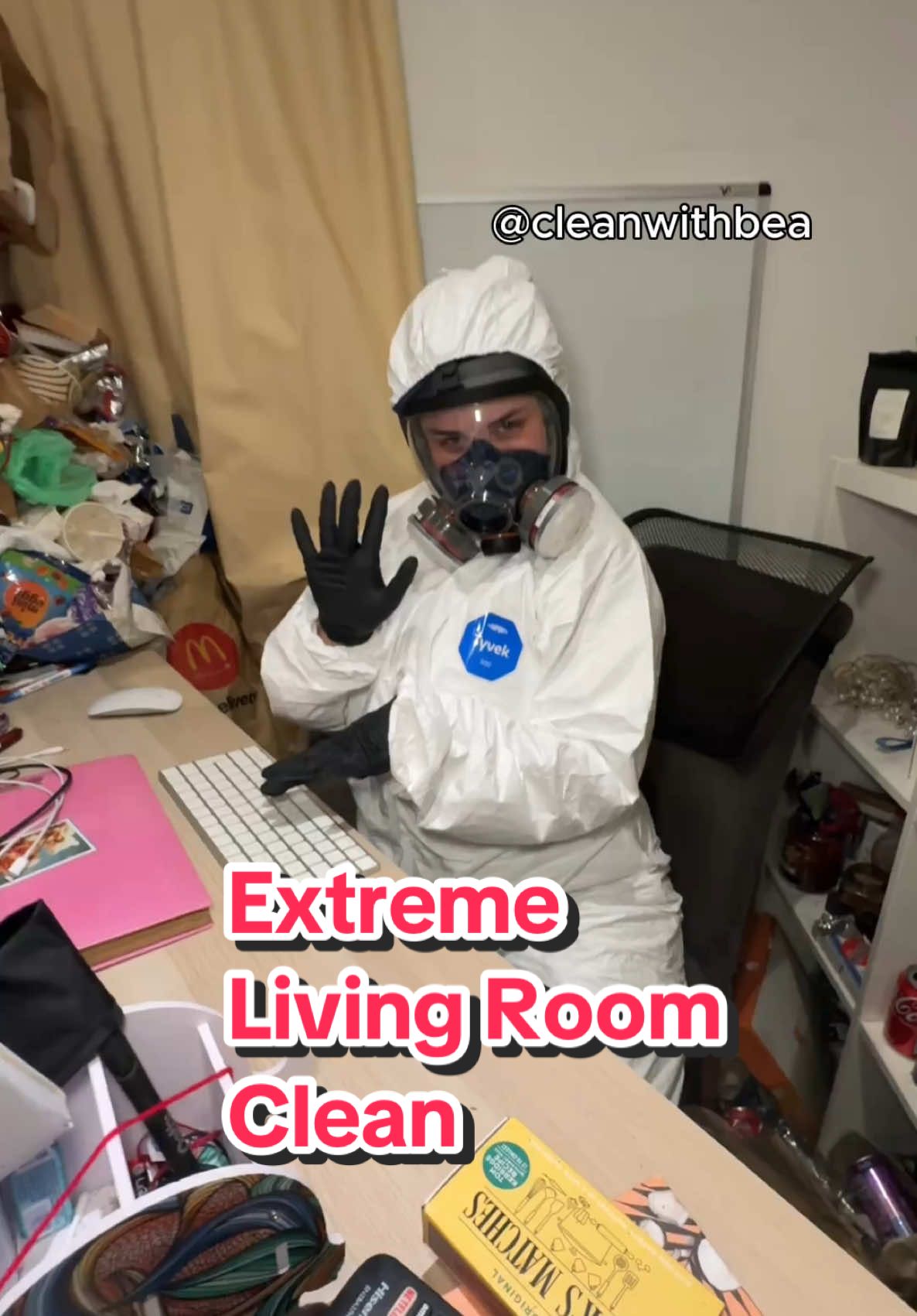 A post by @cleanwithbea on TikTok caption: AD Extreme Living Room Cleaning Transformation with @HG.UK #cleaning #beforeandafter #carpetcleaning #transformation #CleanTok 
