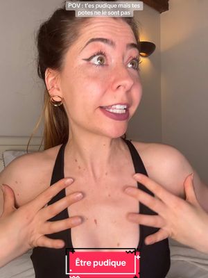 A post by @shayvise on TikTok caption: Situation vécue quand j’étais adolescente ! Il n’y a pas de honte à être pudique, chacun a son propre rapport à son corps et le plus important est de le respecter, que ce soit pour soi-même ou pour un(e) ami(e) ! Retenez une chose : peu importe nos différences, peu importe notre corpulence, nous sommes tous beaux et belles à notre manière ❤️ #humour #pourtoi #foryou 