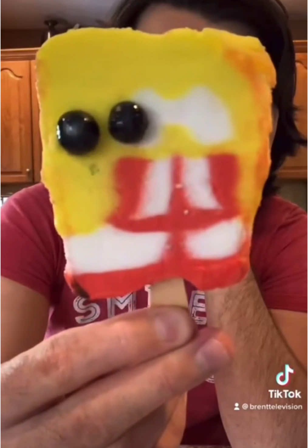 A post by @brenttelevision on TikTok caption: Can you believe it’s been 4 years? #fypシ #spongebobpopsicle 