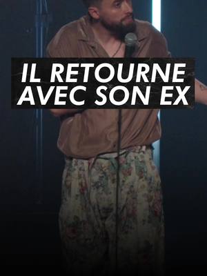 A post by @ninoarial on TikTok caption: Son mec est retourné avec son ex 🎟️ En spectacle à Paris et dans toute la France 🎟️  Retourner avec son ex, pour ou contre ?  #standup #humour #humoriste #impro #standupcomedy #spectacle #comedy #couple #ninoarial #mariage 