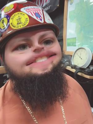 A post by @johnmicheal1996 on TikTok caption: Ricky don’t need torque specs #rickyandtheboss #breadstickricky #roughneckroscoe 