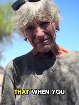 A post by @talesfromthestreets6 on TikTok caption: Judy Is 65 homeless 20 year ,A Doctor, Marine #lostinphoenix #talesfromthestreets #streetdisclosures #interviewhomeless #homelesspeople #Art