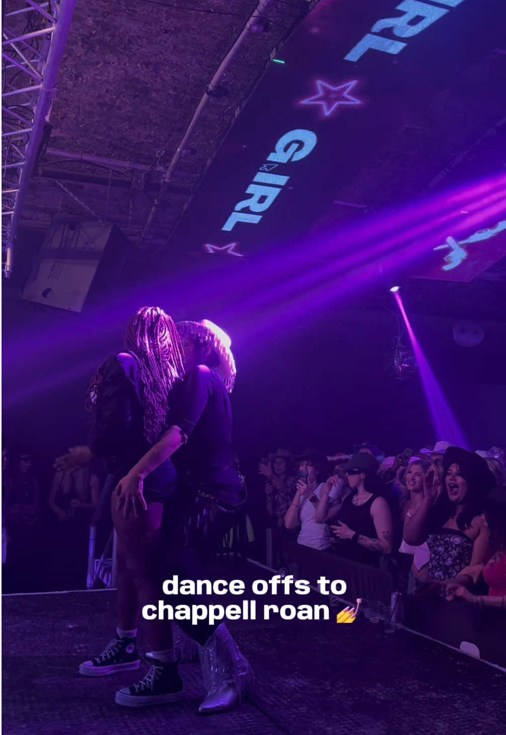 A post by @g.irlevents on TikTok caption: crowd participation unmatched 🫡 #chappellroan #lesbiansoftiktok #wlwtiktok 