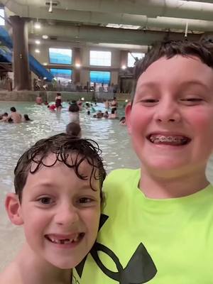 A post by @greatwolflodge on TikTok caption: POV: you just stepped into our 84 degree water park! #greatwolflodge
