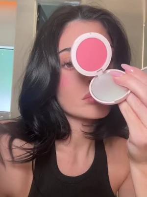 A post by @kyliejenner on TikTok caption: i actually CANT wait. ahhhhhh hybrid blushes coming sooooooooon 🤭🤭🤭🤭