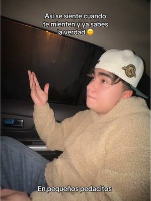 A post by @christianfabiannn on TikTok caption: No me gustan las mentiras 🙂💔 
