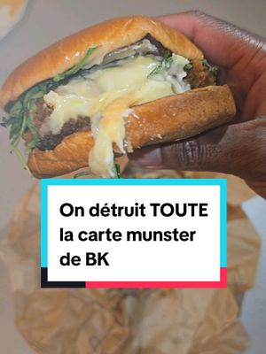 A post by @loweather on TikTok caption: Crashtest des nouveautés exclusifs au Grand-Est de Burger King ! Les burgers au munster ! @Burger King France #burger #burgerking #munster #Alsace #grandest #food #foodies #foodtok #foodlover #foodporn 