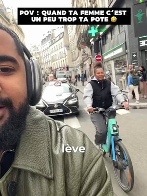 A post by @jamesetshona on TikTok caption: Quand ta meuf c’est un peu trop ta pote 🤣🤣🫶🏾🫶🏾