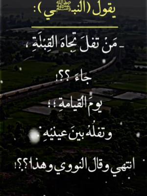 A post by @el_mumen_oficial on TikTok caption: #حديث شئ نهي الرسول عنه "🌿🤍". #fyp #foryou #viral #foryoupage #الله 