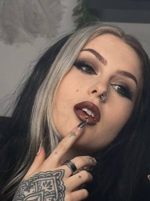 A post by @izzysiim on TikTok caption: Easy alt makeup (I tried to make this slower so it's easier to follow) 🫶🏻🖤 Concealer @nyxcosmetics_uk  Powder @MaybellineUK  Eyeshadow palette @urban decay  Eyeliner @maybelline Foundation @L'Oréal Paris UK  Contour @meltcosmetics  Eyebrows @rimmellondon  Mascara @BEAUTY BAY  Highlight @beautybay Lashes @Amazon  Lip liner @Jolie Beauty shade willow Lipstick whirl @maccosmetics  Setting spray @beautybay #altmakeup #alternativegirl #alternativemakeup #uk #ukcontentcreator #grunge #goth #altgirl