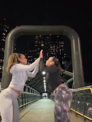 A post by @jayacody on TikTok caption: Just 2 uk babes trying to keep up 😂😂😂