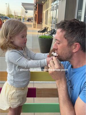 A post by @theashleybell on TikTok caption: I’m so lucky #motherhood #fatherdaughter 