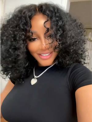 A post by @cookinwithjai on TikTok caption: Do y’all like the new curly hair Jai ? Hair is from @Raw Haus Hair Co #fyp #hair #hairtok #fypシ #curls 