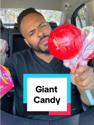 A post by @mr.chimetime on TikTok caption: The LARGEST‼️ Candies On The Internet.. 🤯🫢.. #foodreview #foodcritic #candy #ncfoodie