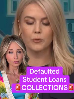A post by @lisaremillard on TikTok caption: #studentloandebt #collections #presidenttrump The White House is drawing a line in the sand when it comes to federal student loans in default. They will send you to the federal government’s collections program. This is much more serious than a regular collections agency. This video explains how you can get your loan out of default. 