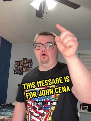 A post by @bakerbanter on TikTok caption: Derek has spoken @John Cena @WWE 