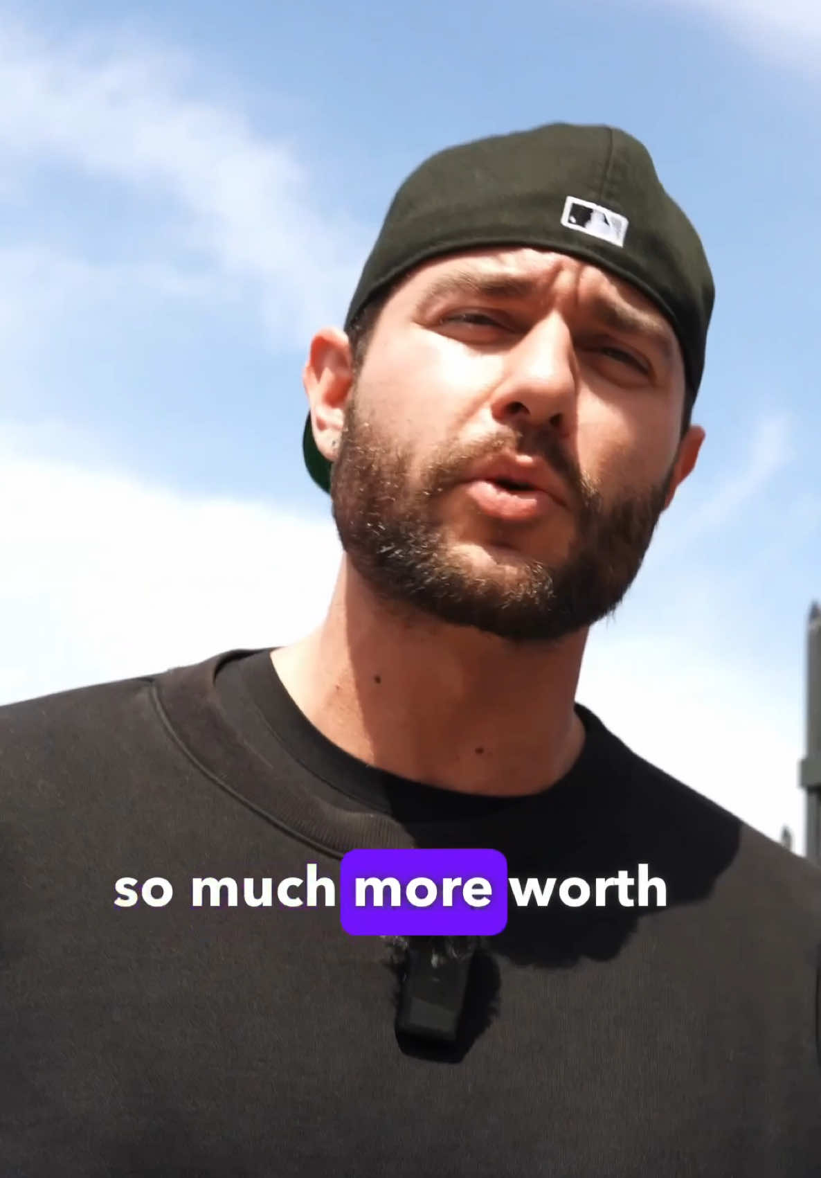 A post by @davidbartatraining on TikTok caption: One day at a time bro 