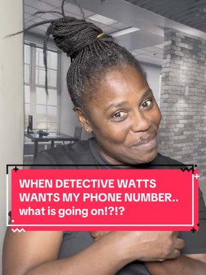 A post by @treeswalk on TikTok caption: Detective Watts wants my phone number 😳😲 #storytime #thisiswild #theplotthickens #jumpscare #reallifedrama #staytuned 
