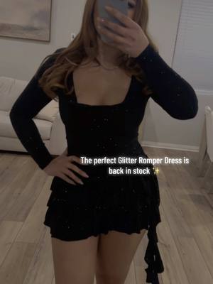 A post by @shopggboutiquee on TikTok caption: She’s back but not for long 🥵😍✨ #julionalvaresoutfit  #baddieboutique #sexyoutfits #romperdress #concertoutfits #baddieoutfits 