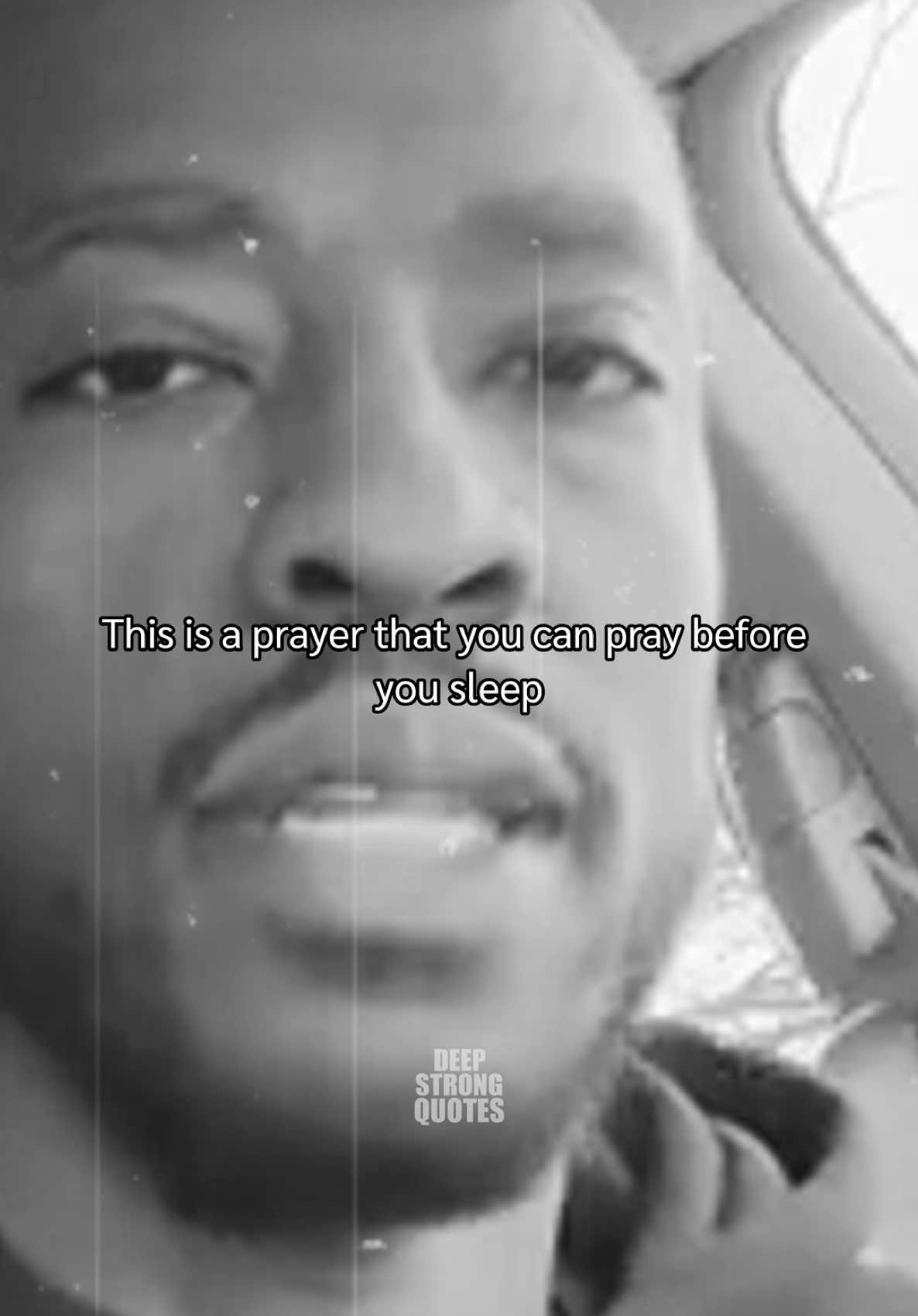 A post by @deepstrongquotes on TikTok caption: This is a prayer that you can pray before you sleep… #fyp #fypシ #viral #christiantiktok #christian #christianity #wednesday #christians #christiancontent #prayer #nightprayer 